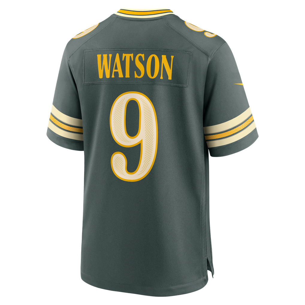 Men's Green Bay Packers Christian Watson Nike Green 2026 Rivalries Collection Game Jersey - Image 4