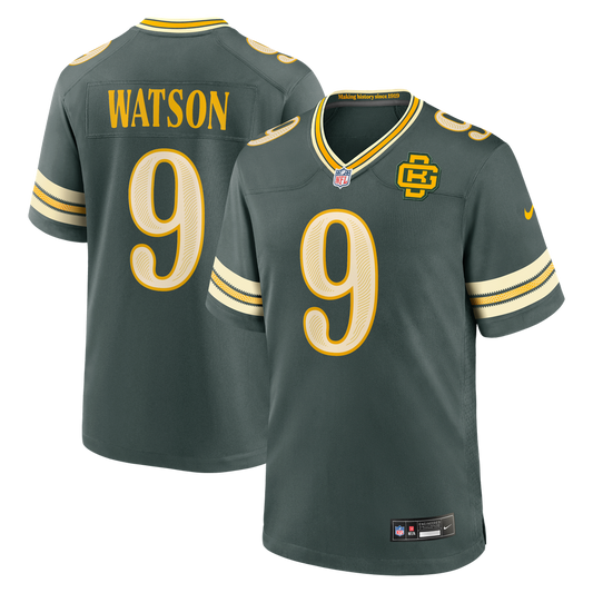 Men's Green Bay Packers Christian Watson Nike Green 2026 Rivalries Collection Game Jersey - Image 1