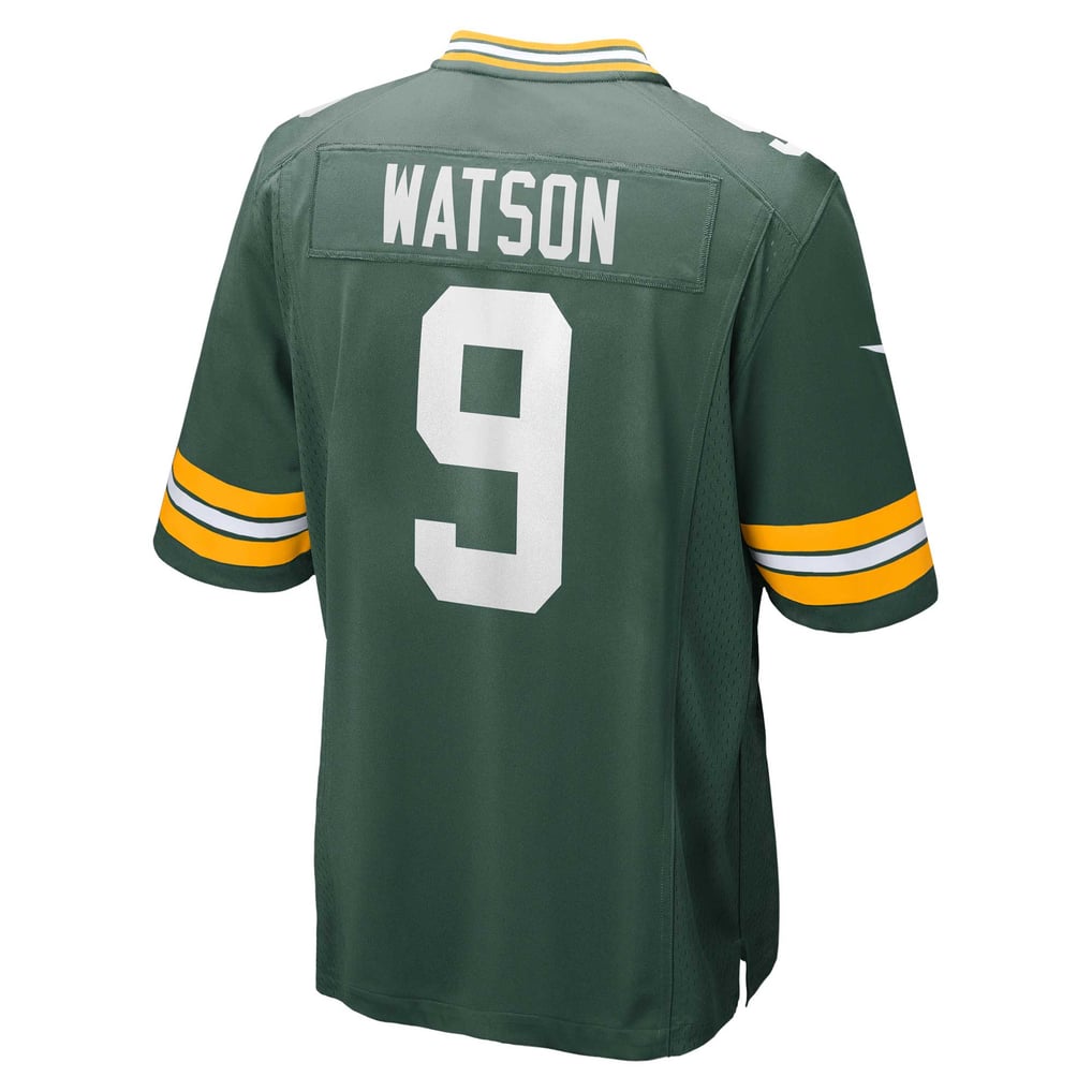 Men's Green Bay Packers Christian Watson Nike Green Game Jersey - Image 4
