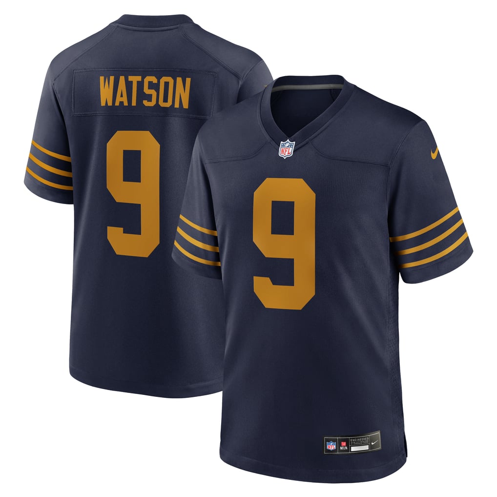Men's Green Bay Packers Christian Watson Nike Navy The 1923 Classic Game Jersey - Image 2