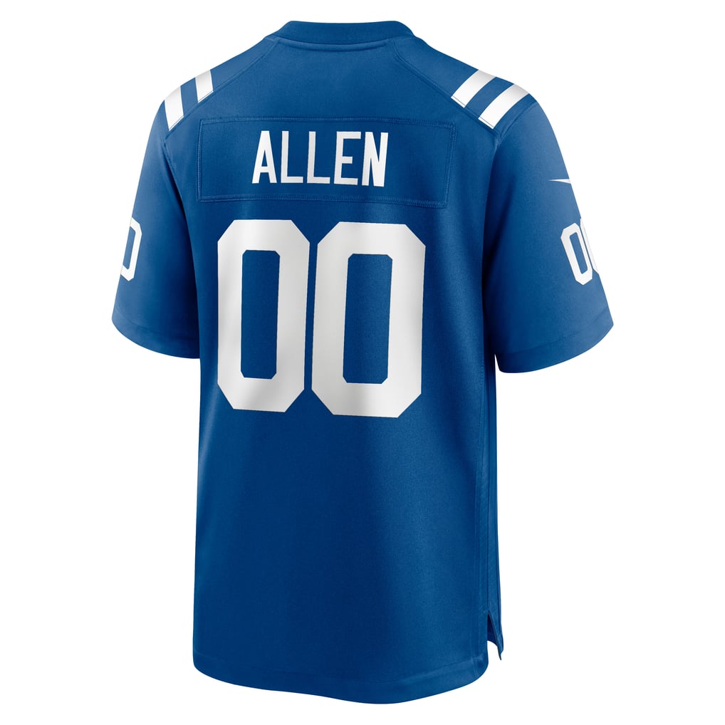 Men's Indianapolis Colts CJ Allen Nike Royal Game Jersey - Image 4