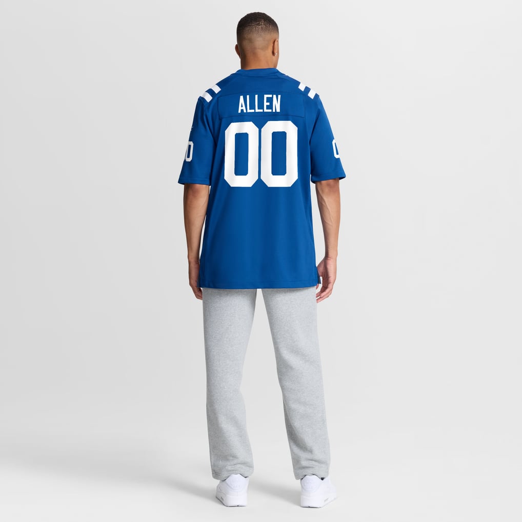 Men's Indianapolis Colts CJ Allen Nike Royal Game Jersey - Image 6