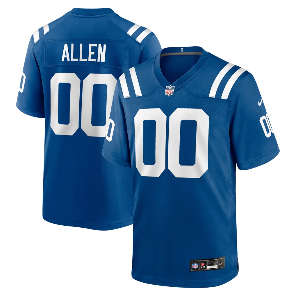Men's Indianapolis Colts CJ Allen Nike Royal Game Jersey - Image 1