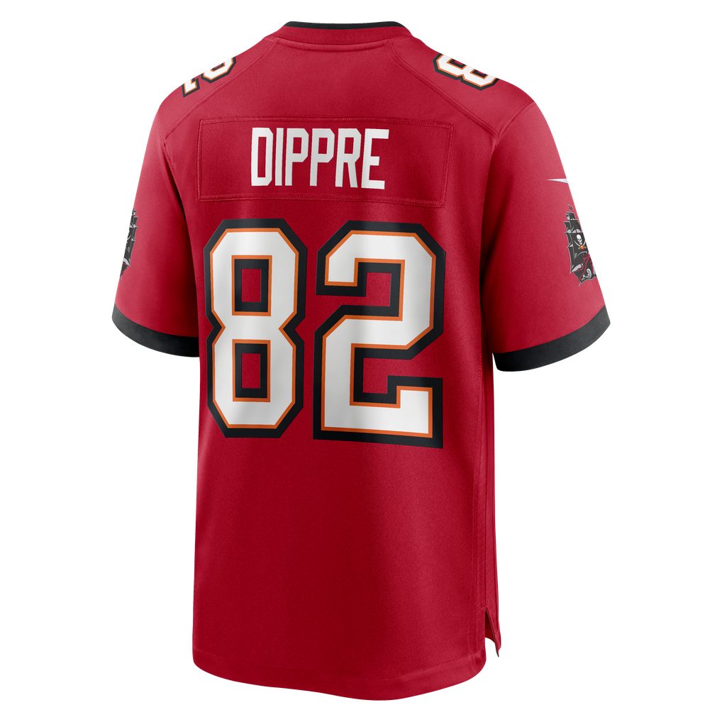 Men's Tampa Bay Buccaneers CJ Dippre Nike Red Team Game Jersey - Image 6