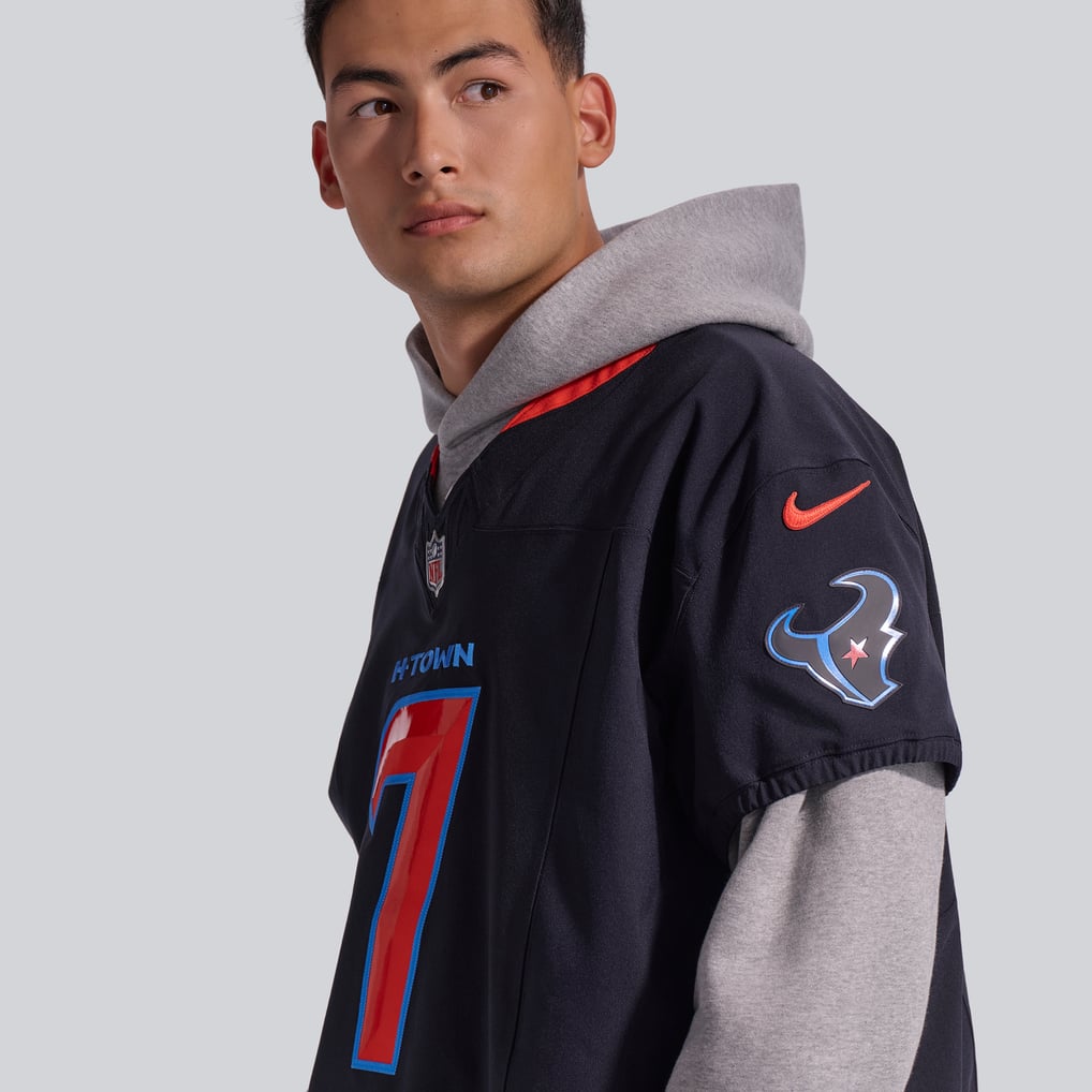 Men's Houston Texans C.J. Stroud Nike Navy Alternate 2 Vapor F.U.S.E. Elite Jersey - Image 10