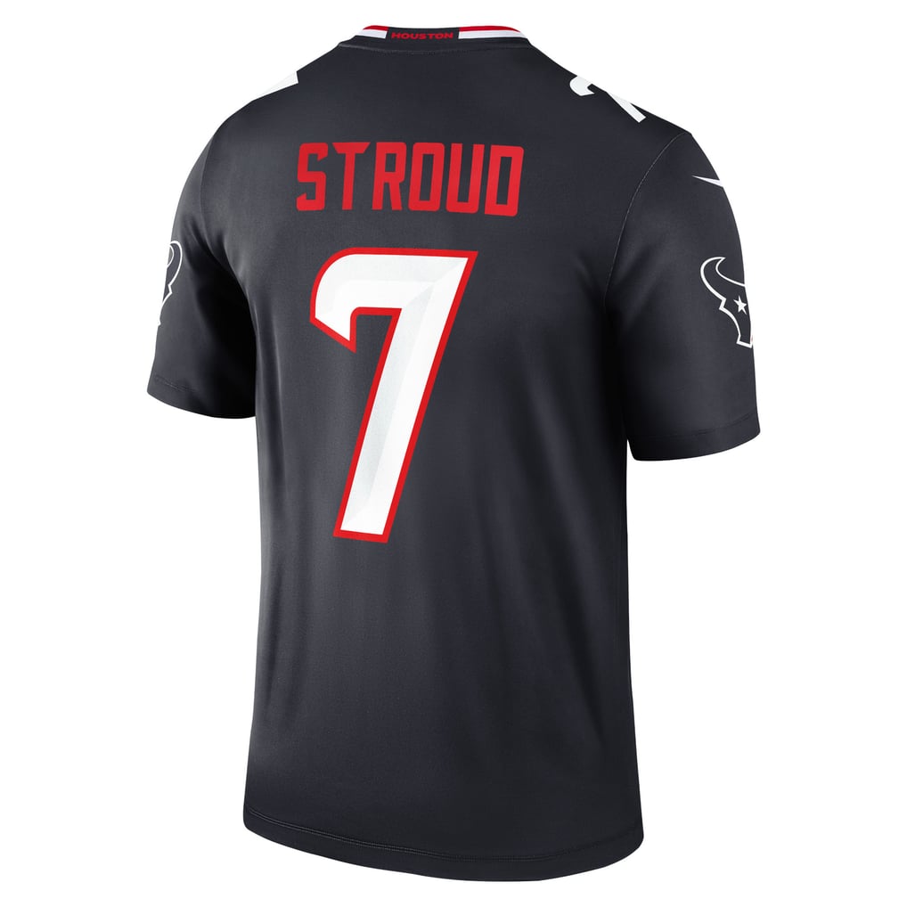 Men's Houston Texans C.J. Stroud Nike Navy Legend Player Performance Top - Image 4