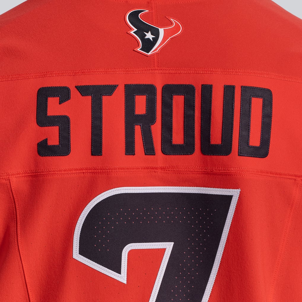 Men's Houston Texans C.J. Stroud Nike Red Alternate Vapor F.U.S.E. Elite Jersey - Image 13