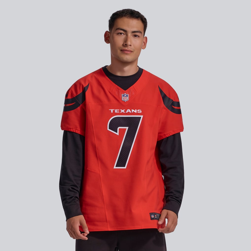 Men's Houston Texans C.J. Stroud Nike Red Alternate Vapor F.U.S.E. Elite Jersey - Image 3