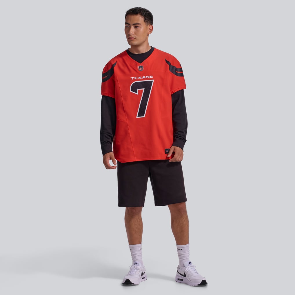 Men's Houston Texans C.J. Stroud Nike Red Alternate Vapor F.U.S.E. Elite Jersey - Image 5