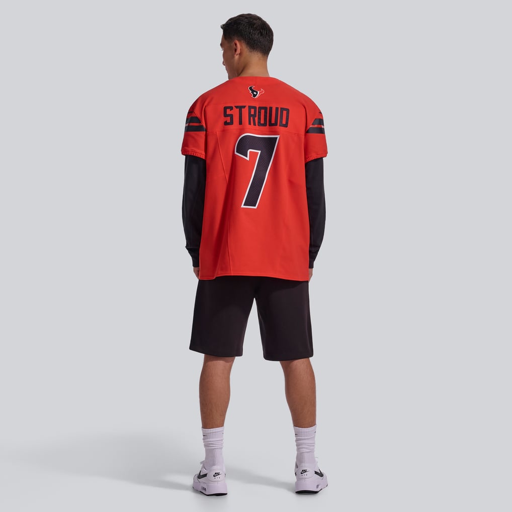 Men's Houston Texans C.J. Stroud Nike Red Alternate Vapor F.U.S.E. Elite Jersey - Image 6