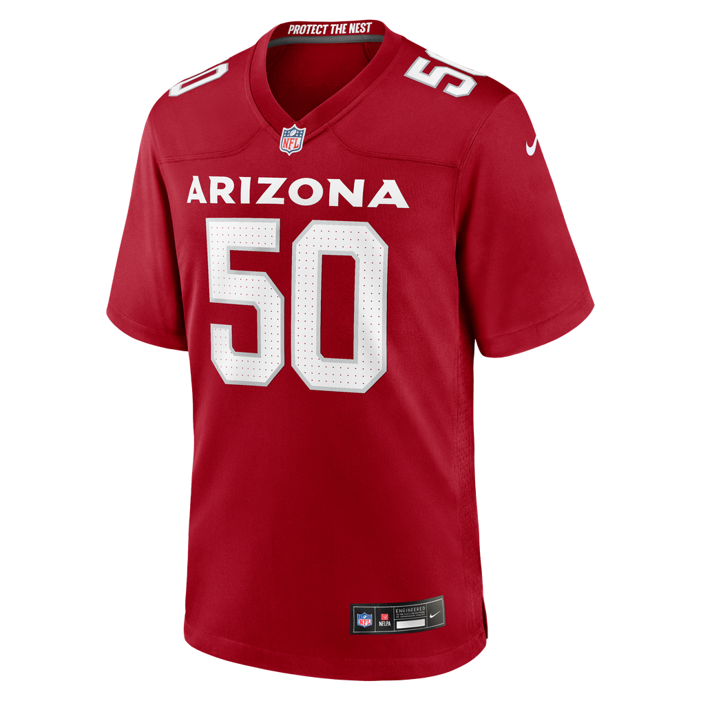 Men's Arizona Cardinals Cody Simon Nike  Cardinal Team Game Jersey - Image 3