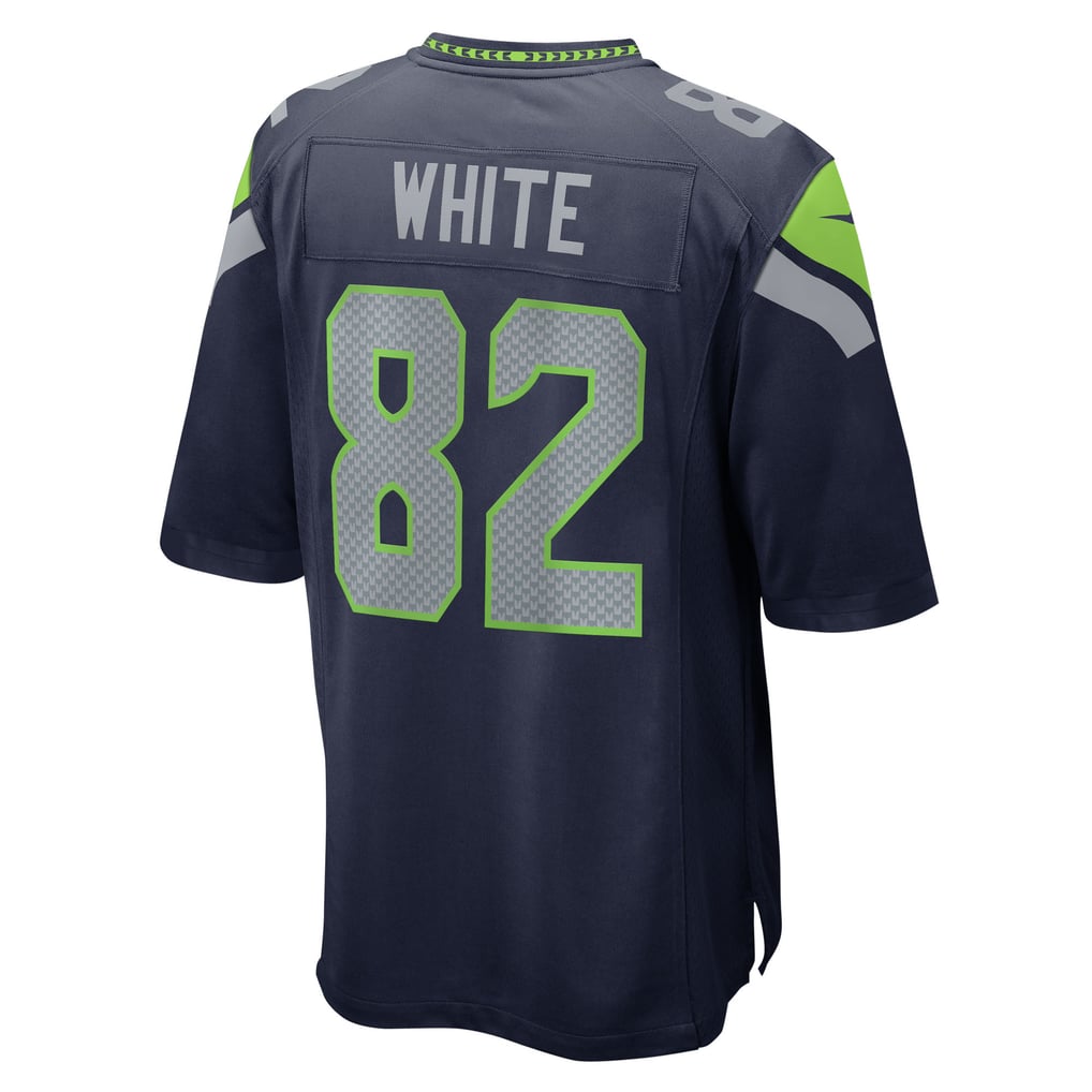 Men's Seattle Seahawks Cody White Nike  College Navy Team Game Jersey - Image 4