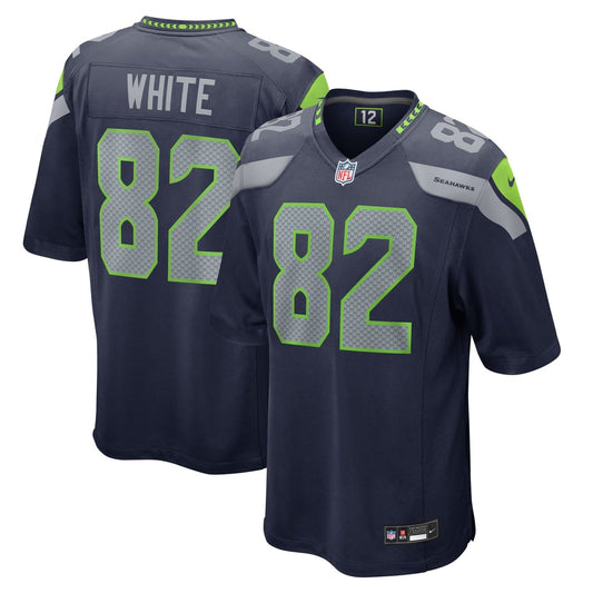 Men's Seattle Seahawks Cody White Nike  College Navy Team Game Jersey - Image 1