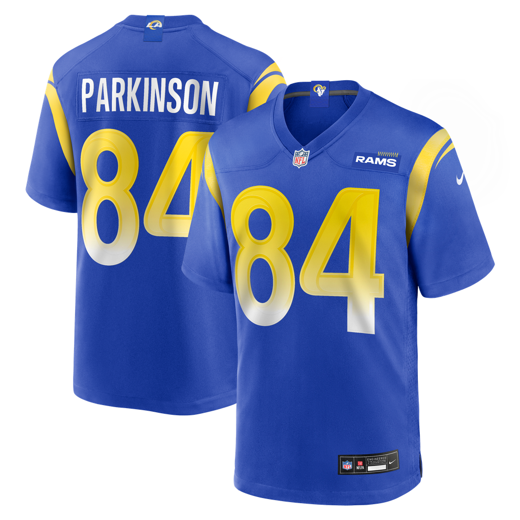 Men's Los Angeles Rams Colby Parkinson Nike  Royal Team Game Jersey - Image 2