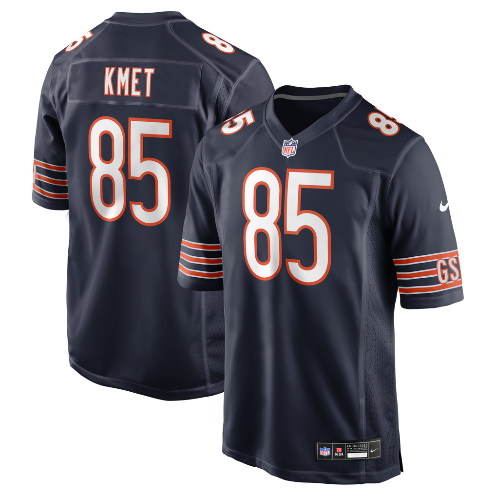 Men's Chicago Bears Cole Kmet Nike Navy Player Game Jersey - Image 2