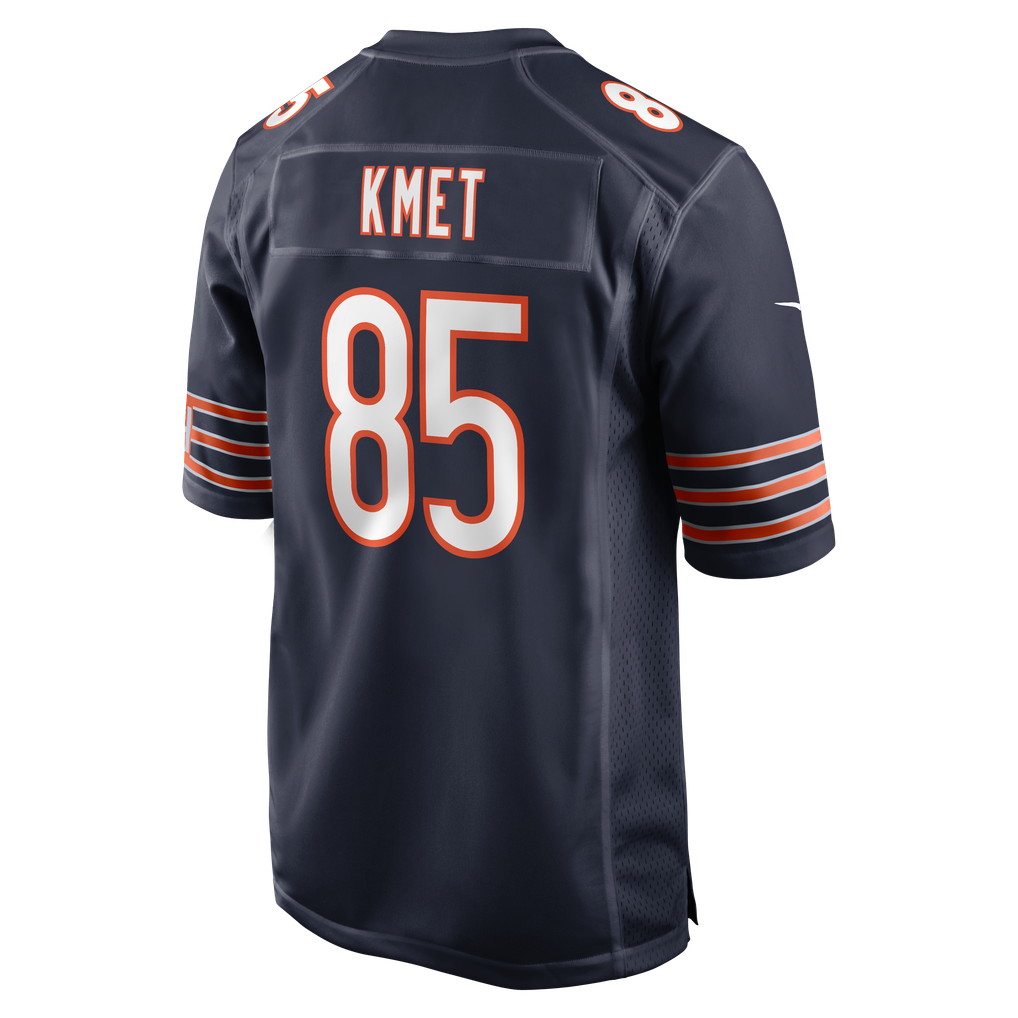 Men's Chicago Bears Cole Kmet Nike Navy Player Game Jersey - Image 4