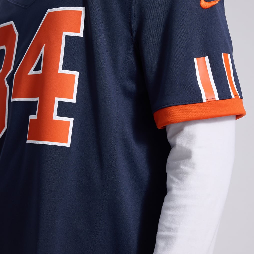Men's Chicago Bears Colston Loveland Nike Navy 2026 Rivalries Collection Stitched Limited Jersey - Image 13