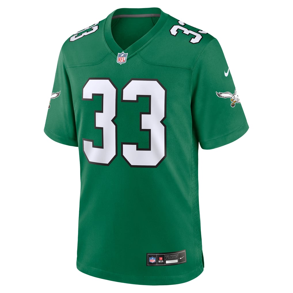 Men's Philadelphia Eagles Cooper DeJean Nike  Kelly Green Alternate Game Jersey - Image 3