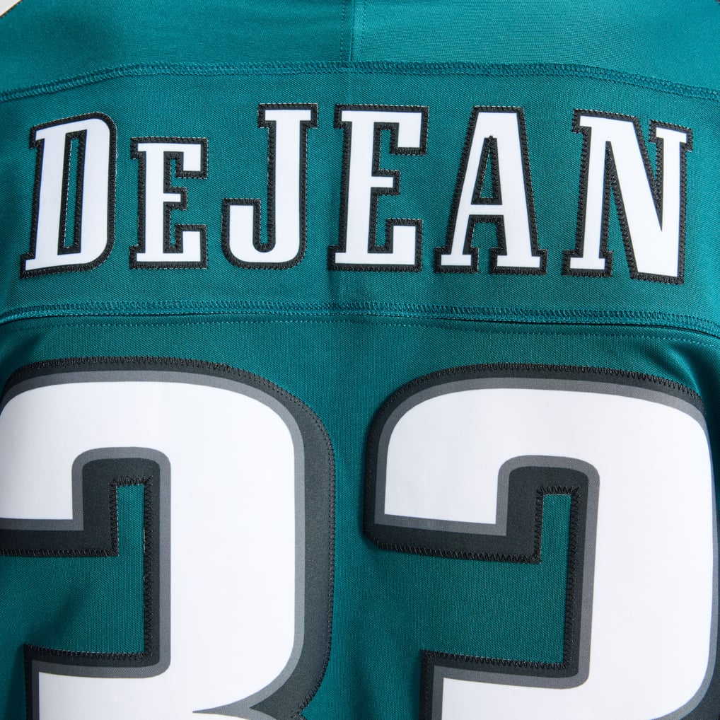 Men's Philadelphia Eagles Cooper DeJean Nike Midnight Green Team Vapor F.U.S.E. Stitched Limited Jersey - Image 12