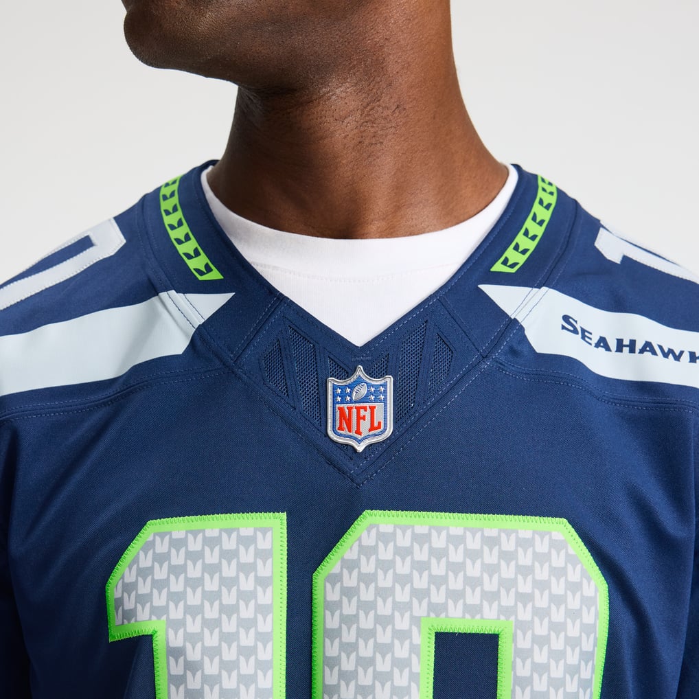 Men's Seattle Seahawks Cooper Kupp Nike College Navy Team Vapor F.U.S.E. Stitched Limited Jersey - Image 9