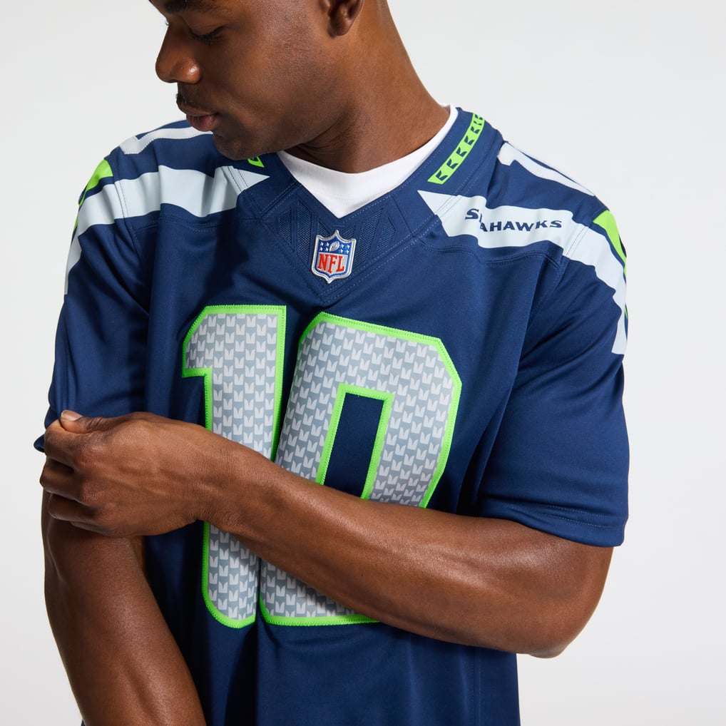 Men's Seattle Seahawks Cooper Kupp Nike College Navy Team Vapor F.U.S.E. Stitched Limited Jersey - Image 10