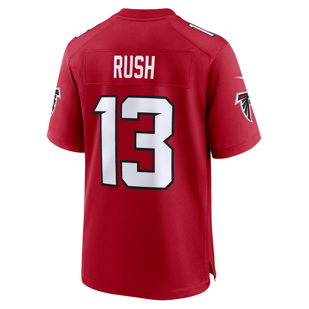 Men's Atlanta Falcons Cooper Rush Nike Red Team Game Jersey