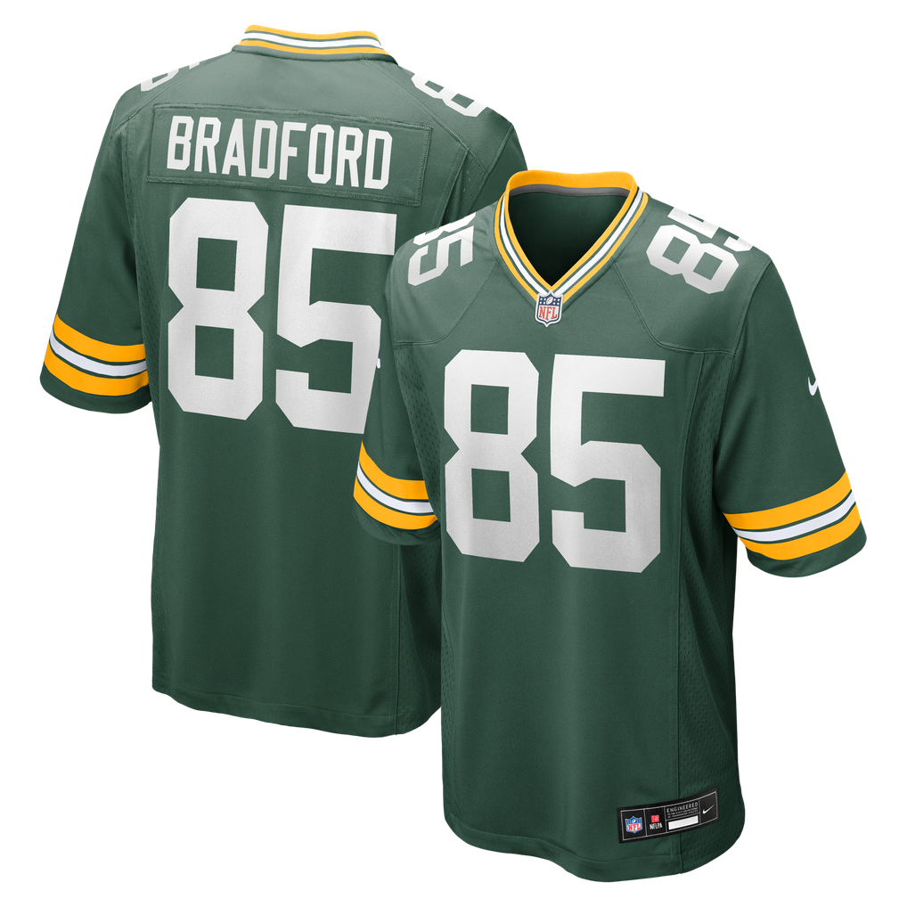 Men's Green Bay Packers Corey Bradford Nike Green Retired Player Jersey - Image 2