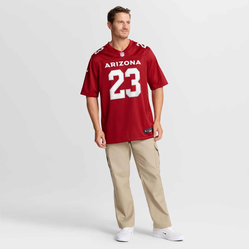 Men's Arizona Cardinals Corey Clement Nike  Cardinal Team Game Jersey - Image 8