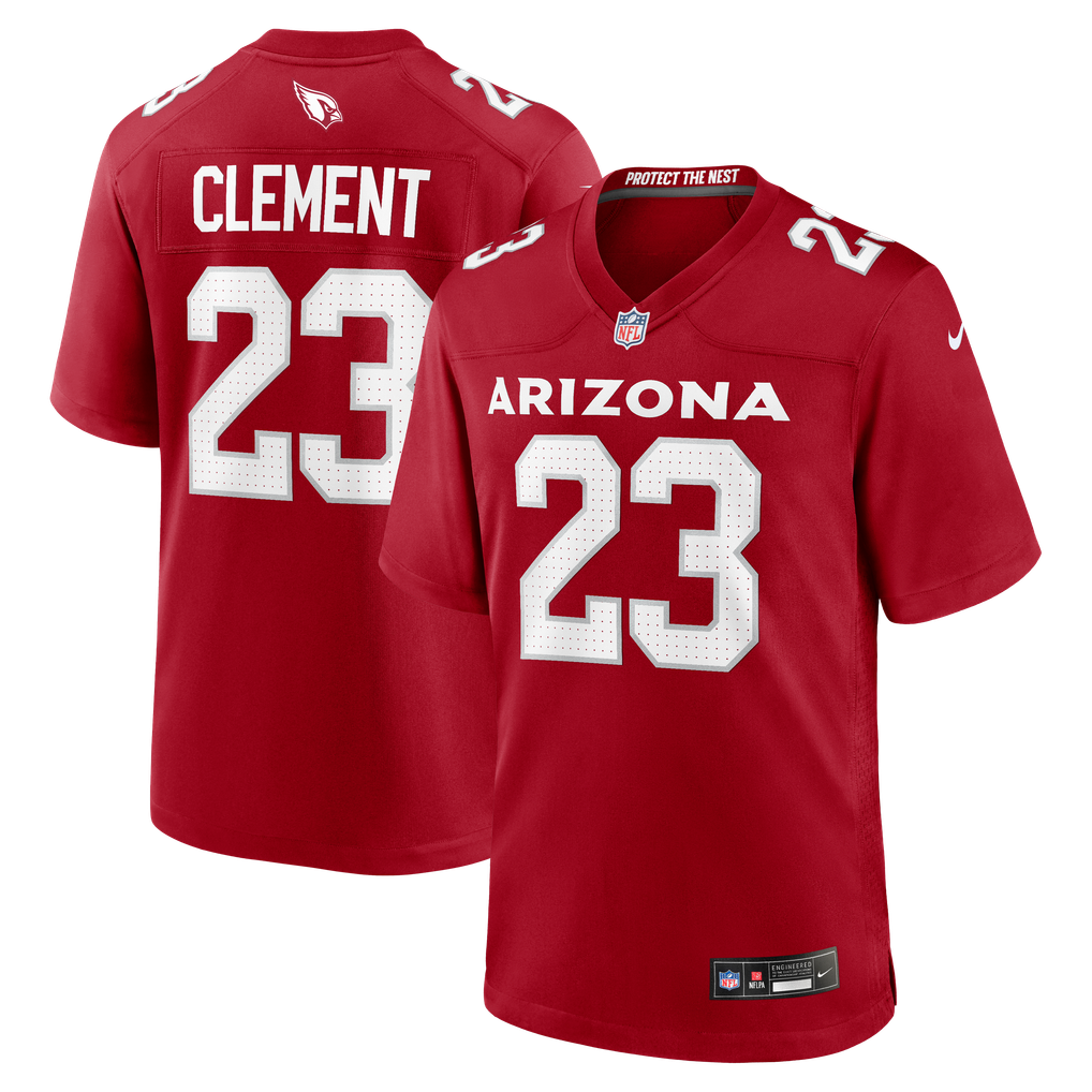 Men's Arizona Cardinals Corey Clement Nike  Cardinal Team Game Jersey - Image 2
