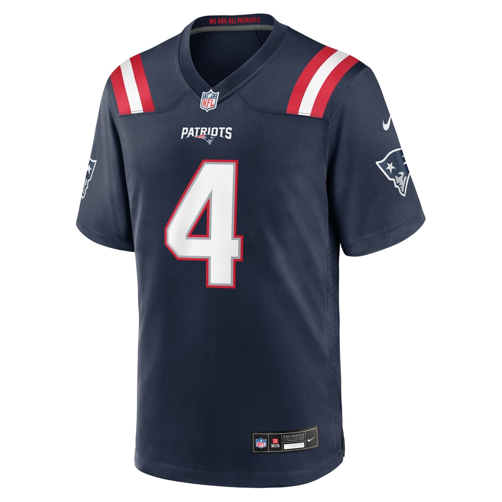 Men's New England Patriots Craig Woodson Nike Navy Team Game Jersey - Image 5