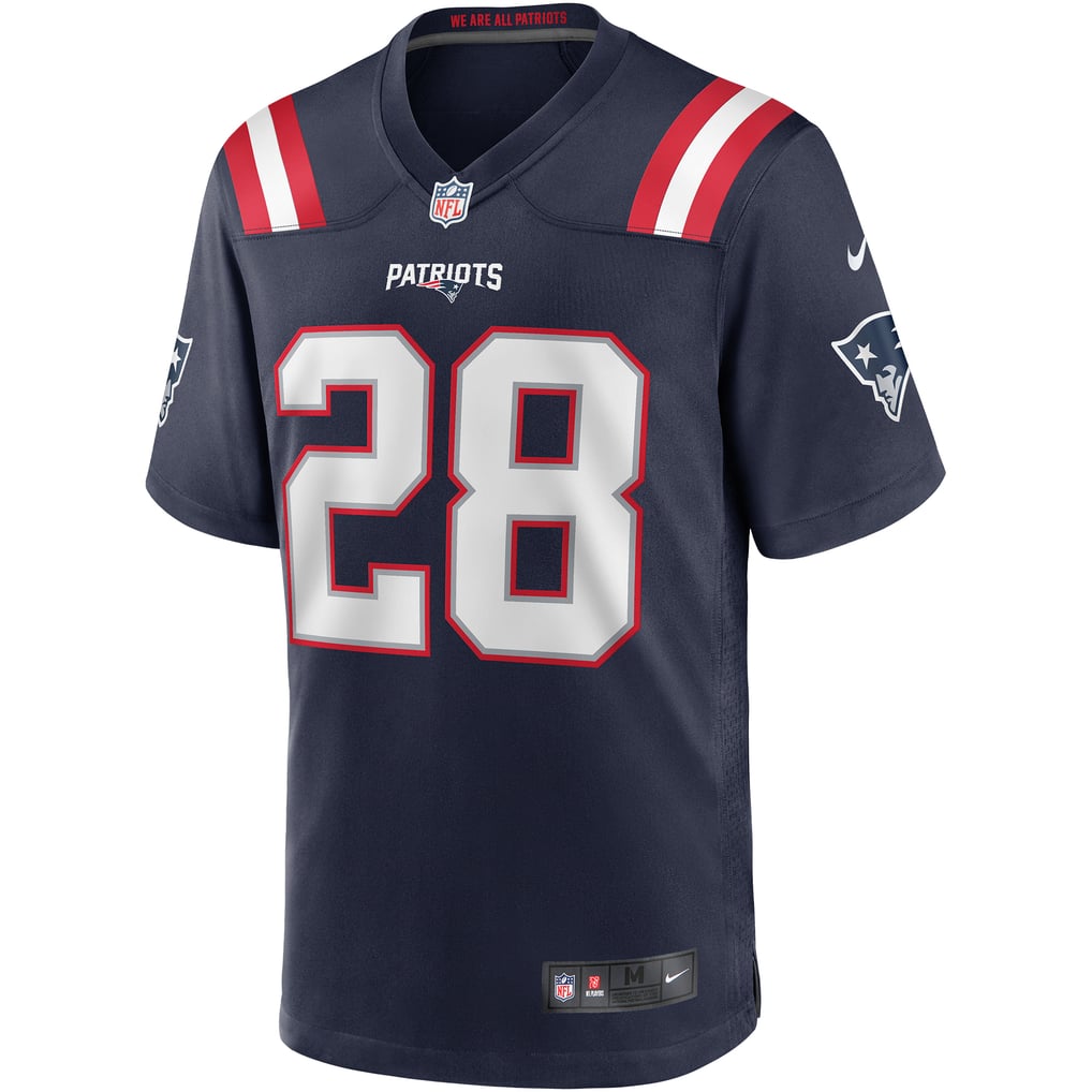 Men's New England Patriots Curtis Martin Nike Navy Game Retired Player Jersey - Image 3