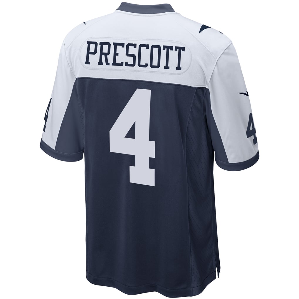 Men's Dallas Cowboys Dak Prescott Nike Navy Alternate Game Team Jersey - Image 4