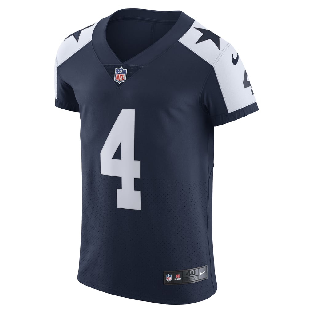 Men's Dallas Cowboys Dak Prescott Nike Navy Alternate Vapor Elite Player Jersey - Image 3