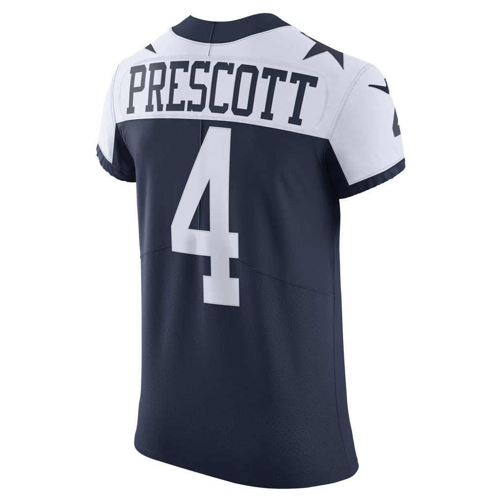 Men's Dallas Cowboys Dak Prescott Nike Navy Alternate Vapor Elite Player Jersey - Image 4