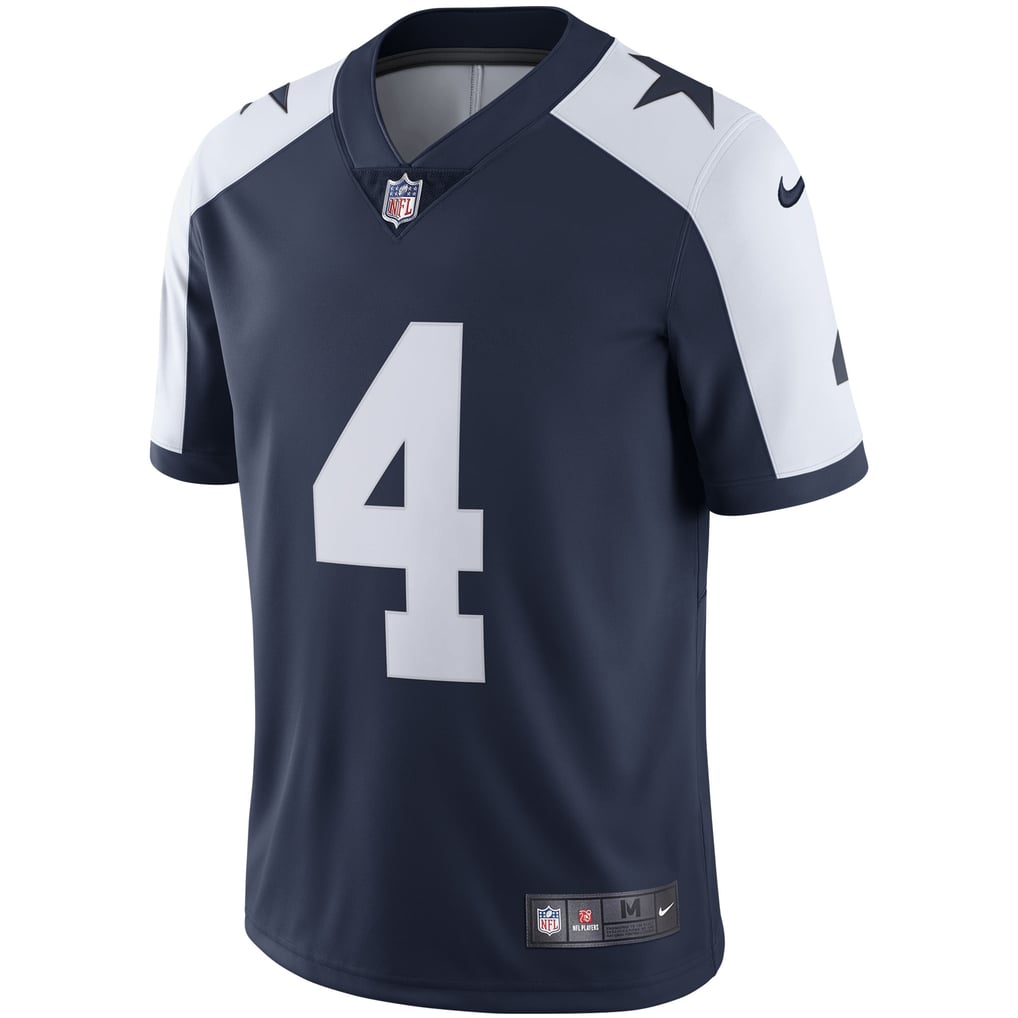 Men's Dallas Cowboys Dak Prescott Nike Navy Alternate Vapor Limited Jersey - Image 3
