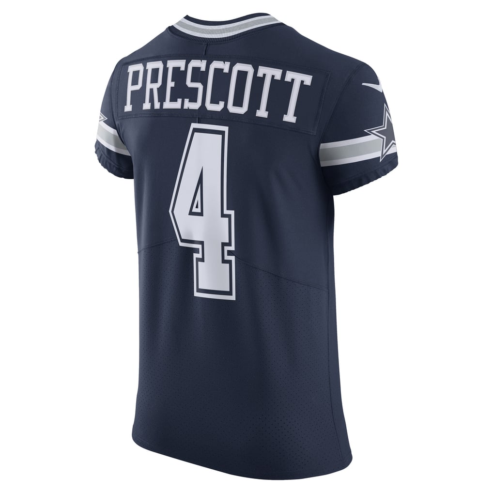 Men's Dallas Cowboys Dak Prescott Nike Navy Vapor Elite Player Team Jersey - Image 4