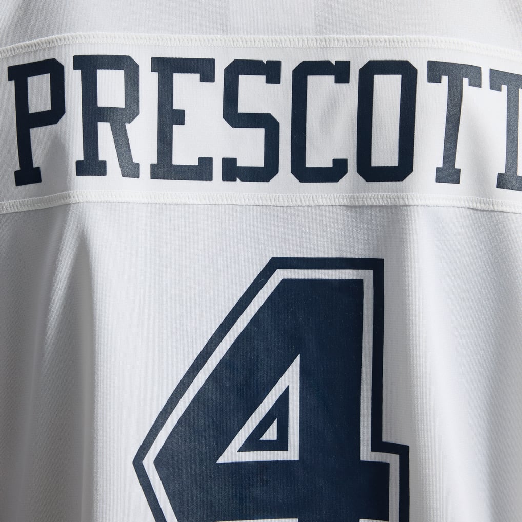 Men's Dallas Cowboys Dak Prescott Nike White Alternate Game Team Jersey - Image 13