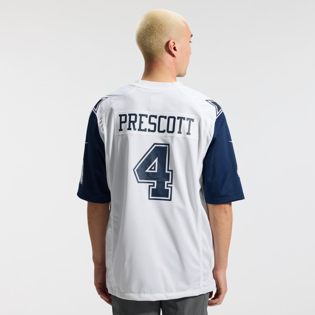 Men's Dallas Cowboys Dak Prescott Nike White Alternate Game Team Jersey - Image 4