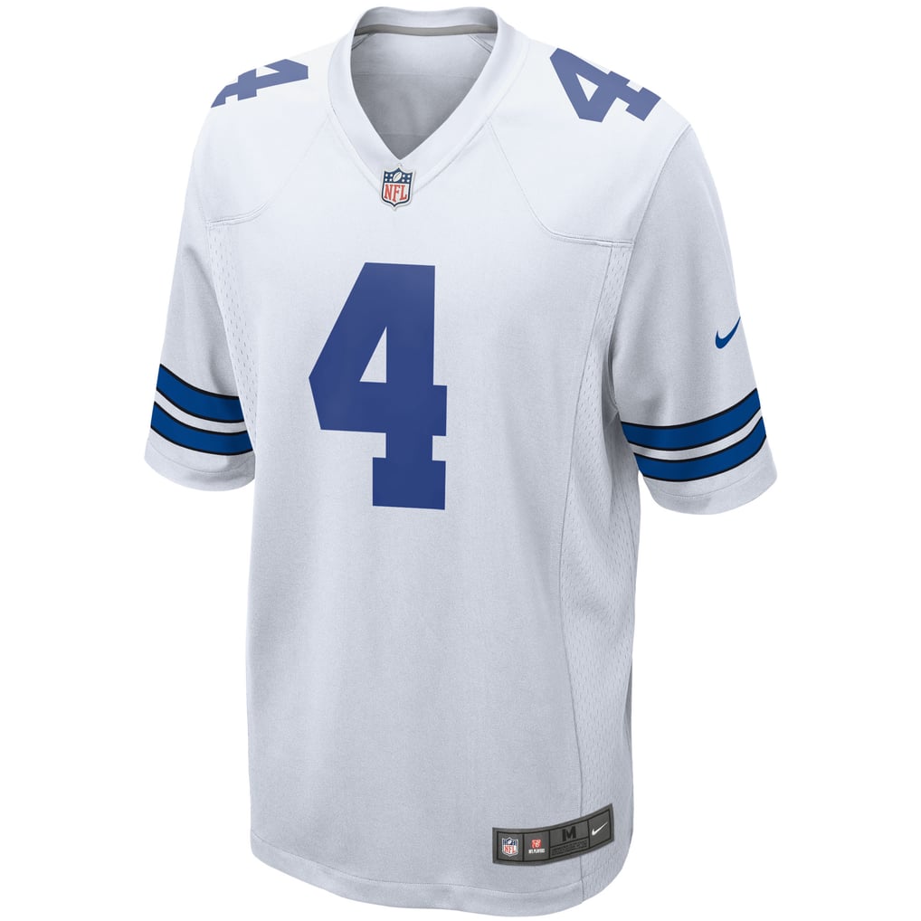 Men's Dallas Cowboys Dak Prescott Nike White Game Team Jersey - Image 3