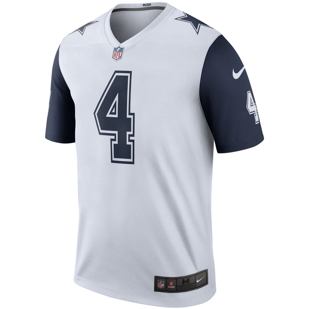 Men's Dallas Cowboys Dak Prescott Nike White Legend Player Performance Top - Image 3
