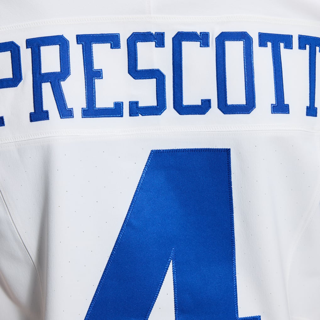 Men's Dallas Cowboys Dak Prescott Nike White Vapor F.U.S.E. Elite Jersey - Image 13