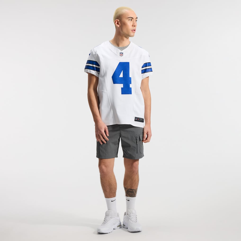 Men's Dallas Cowboys Dak Prescott Nike White Vapor F.U.S.E. Elite Jersey - Image 5