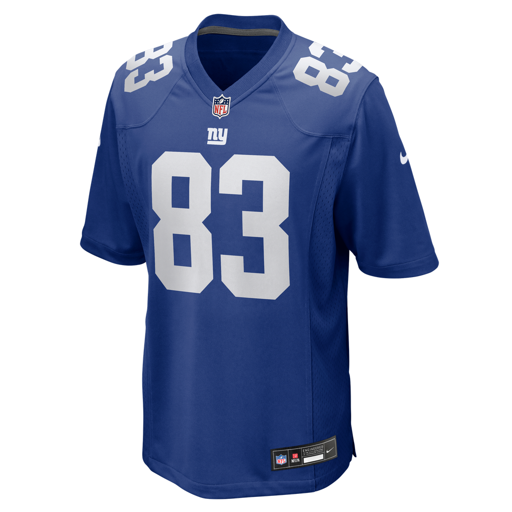 Men's New York Giants Dalen Cambre Nike  Royal Team Game Jersey - Image 3