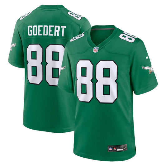 Men's Philadelphia Eagles Dallas Goedert Nike Kelly Green Alternate Game Player Jersey - Image 1