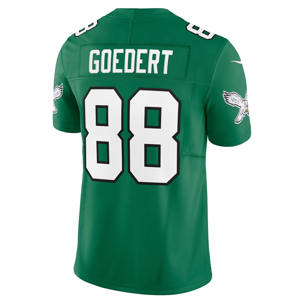 Men's Philadelphia Eagles Dallas Goedert Nike Kelly Green Vapor F.U.S.E. Limited Jersey - Image 4