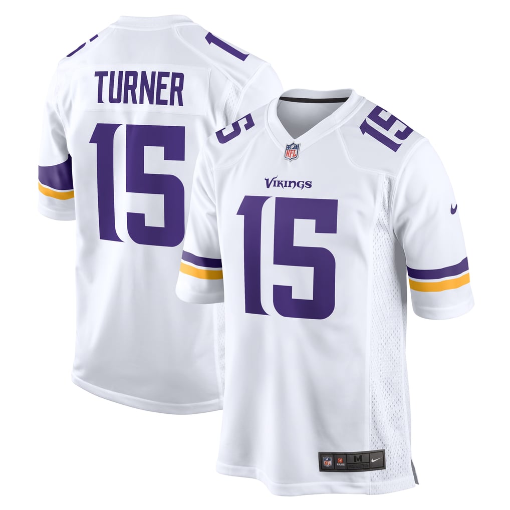 Men's Minnesota Vikings Dallas Turner Nike  White Game Jersey - Image 2