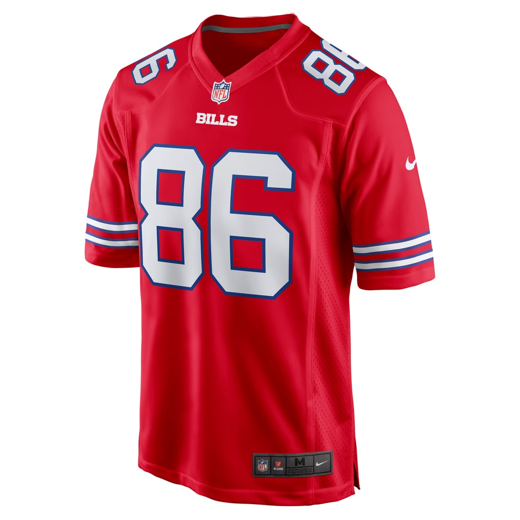 Men's Buffalo Bills Dalton Kincaid Nike Red Alternate Game Jersey - Image 3