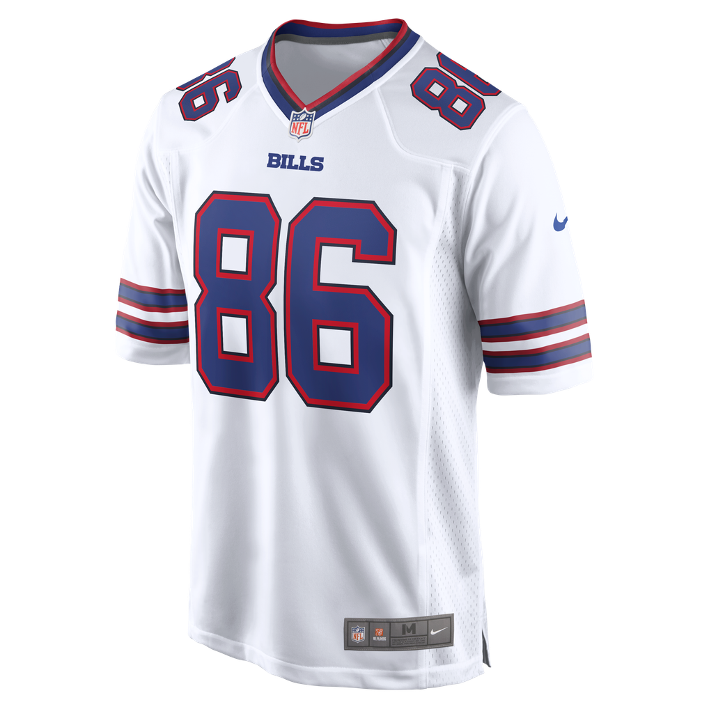 Men's Buffalo Bills Dalton Kincaid Nike White  Game Jersey - Image 3