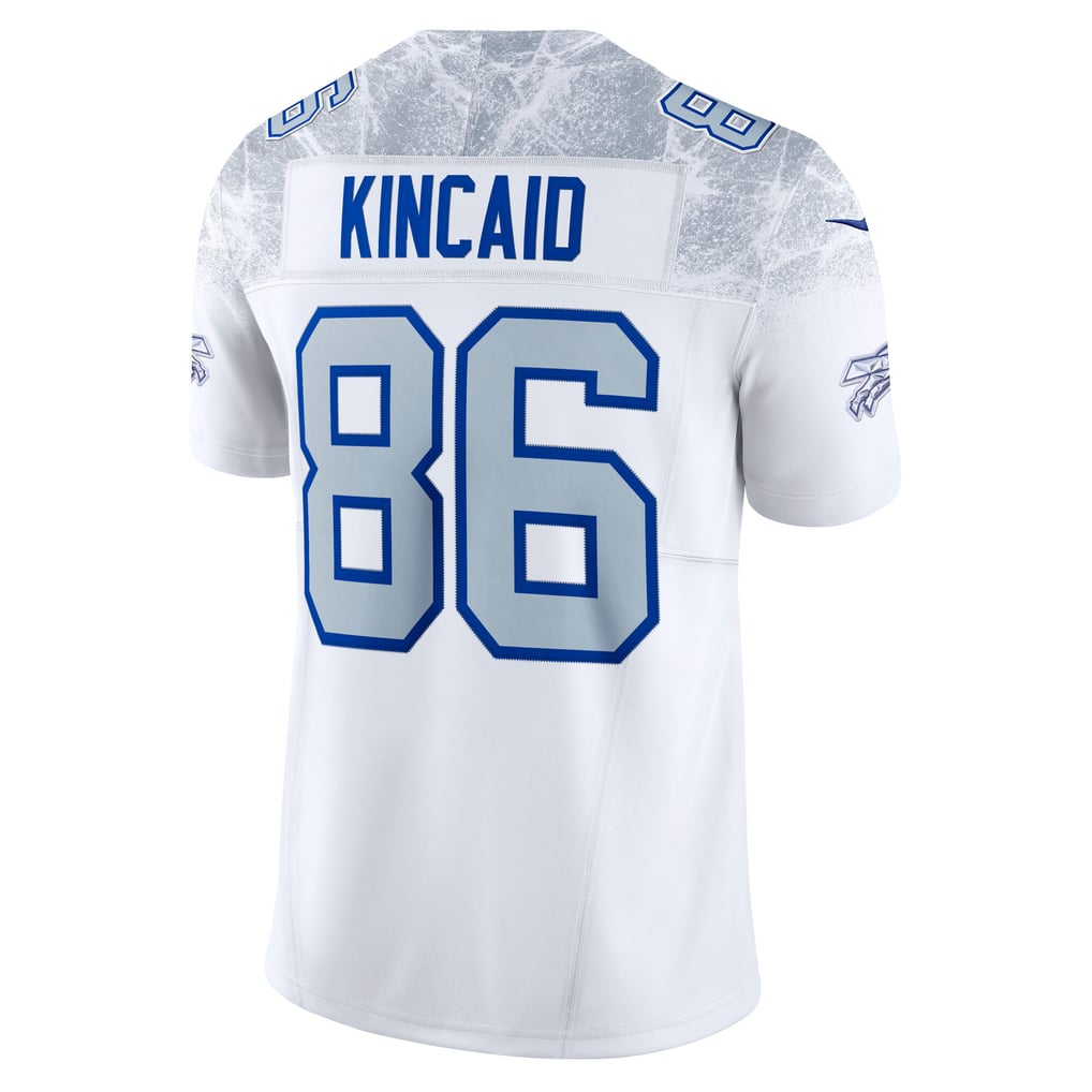 Men's Buffalo Bills Dalton Kincaid Nike White Rivalries Collection Stitched Limited Jersey - Image 4