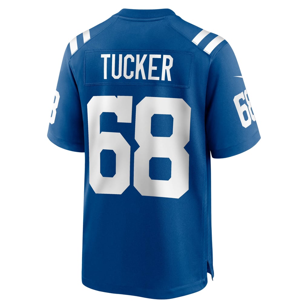 Men's Indianapolis Colts Dalton Tucker Nike  Royal Team Game Jersey - Image 4